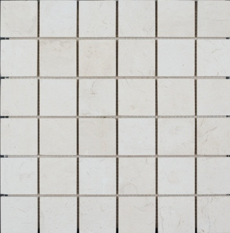 Cordelio Honed 2 X 2 Limestone Grid Mosaic Wall Floor Tile