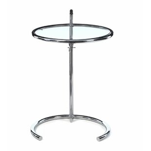 Grullon Glass Top End Table By Everly Quinn
