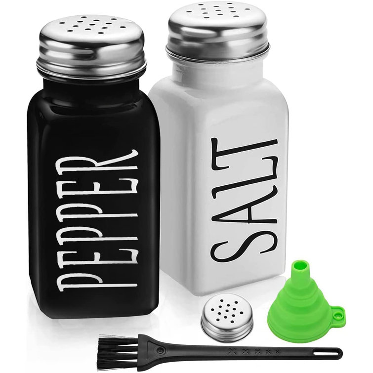 Variation order. Pair of Novelty Salt & Pepper Shakers Cruet Set