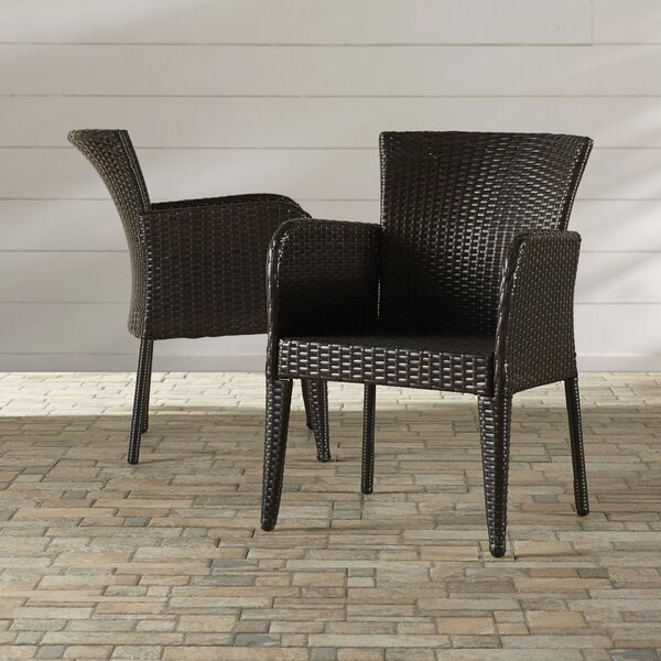 Wrought Studio Woodard Patio Dining Chair & Reviews | Wayfair