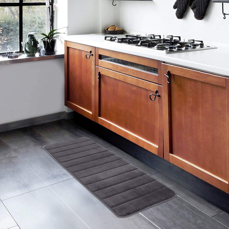 Winston Porter Erikson Memory Foam Runner Bath Rug Wayfair