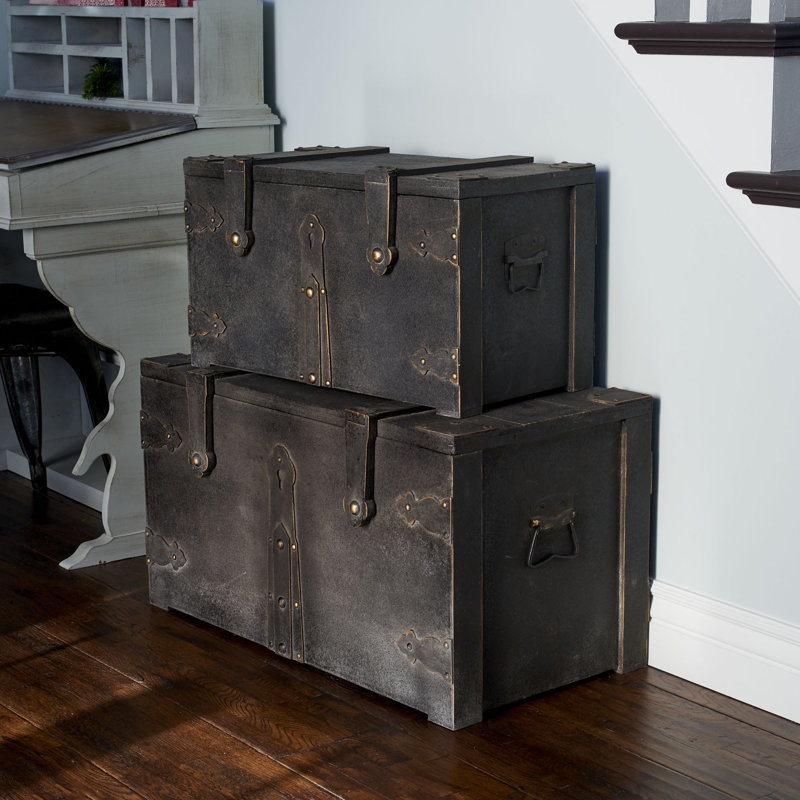 Williston Forge Ridge 2 Piece Of Thrones Storage Trunk Set Williston Forge Ridge 2 Piece Of Thrones Storage Trunk Set Wayfair