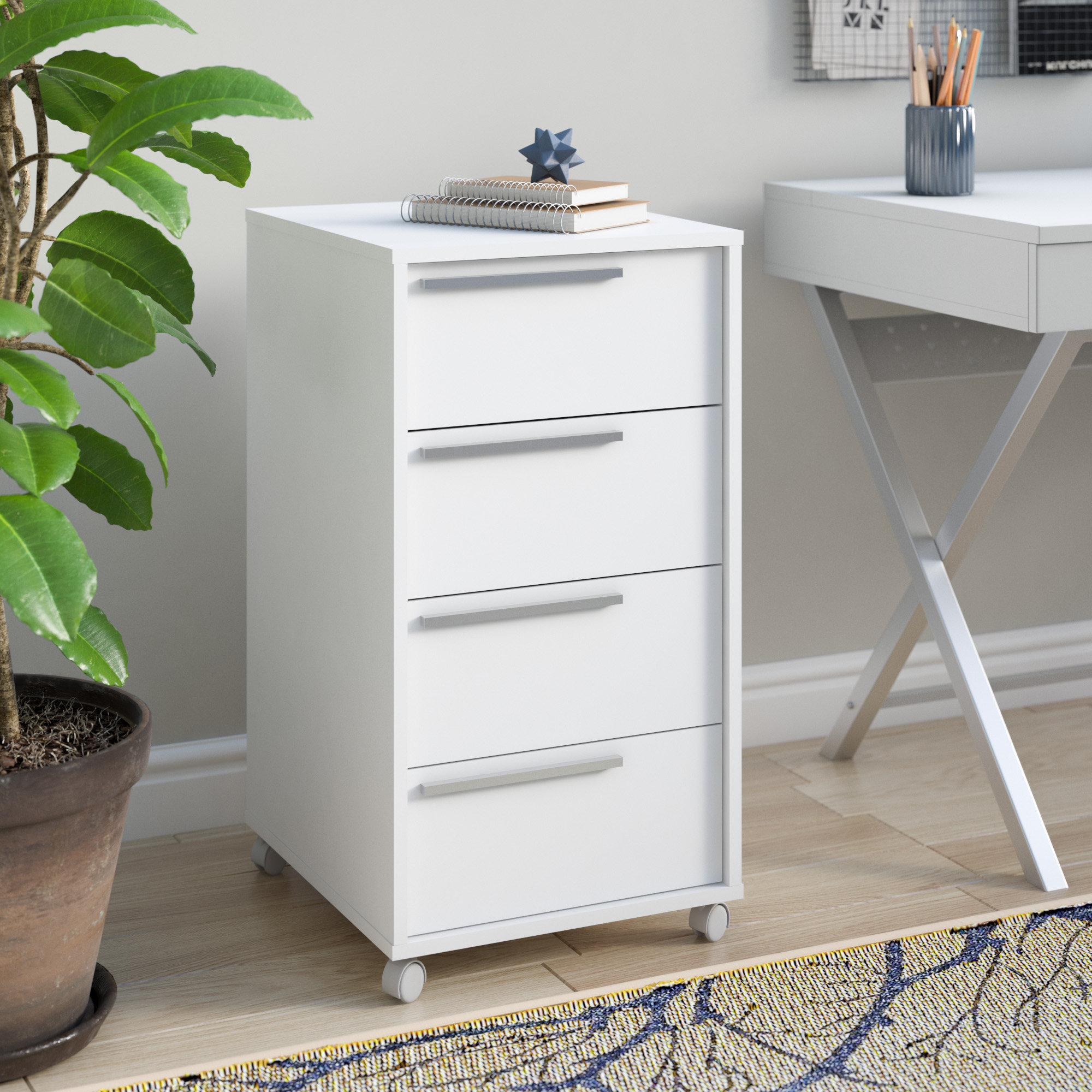 Zipcode Design Hadley 4 Drawer Vertical Filing Cabinet Reviews