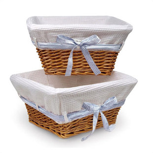 nursery wicker basket