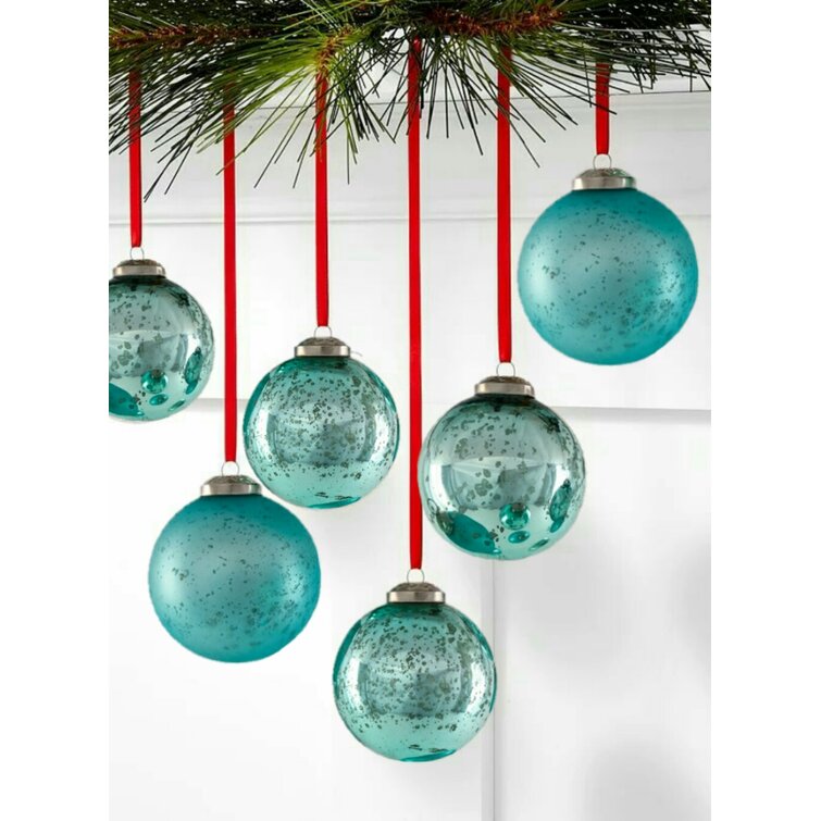 Glass Ornament Merry Christmas 2021