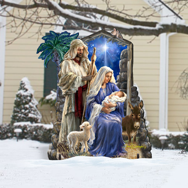 Outdoor Christmas Yard Art Wayfair