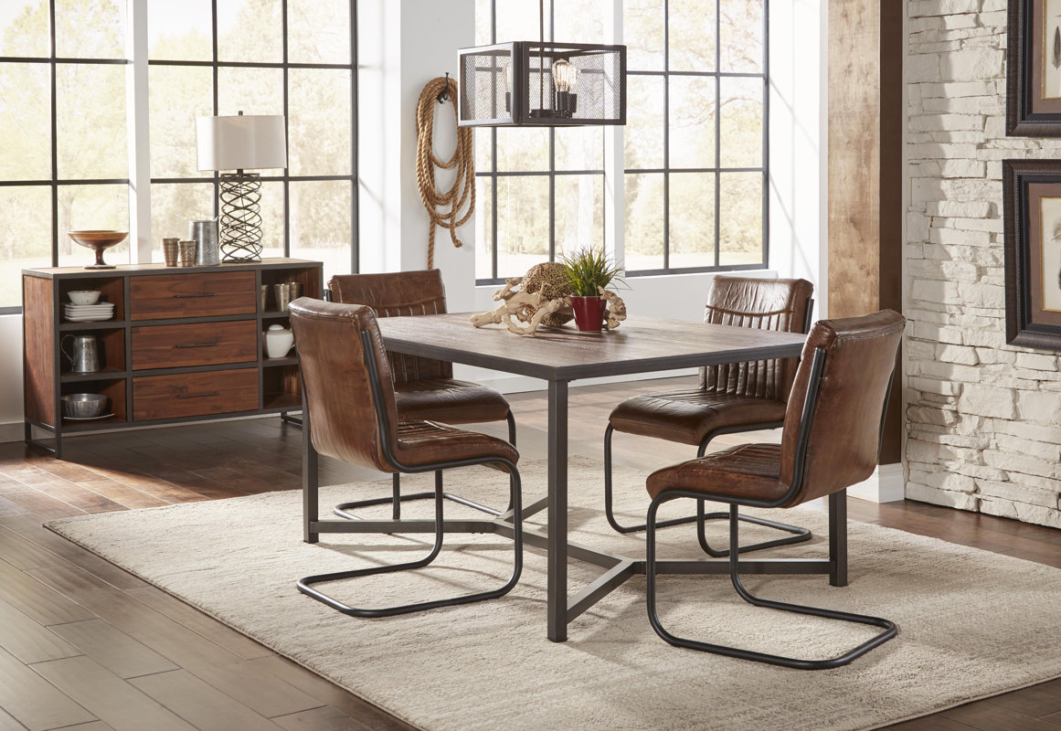 trent austin design tuscarora genuine leather upholstered dining trent austin design tuscarora genuine leather upholstered dining