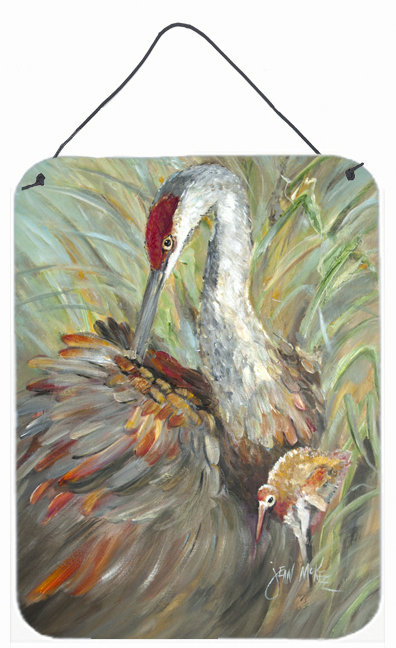 Caroline S Treasures Sandhill Crane With Baby By Jean Mckee