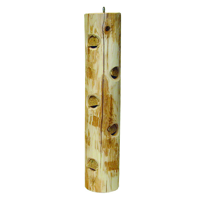 Stovall Cedar Post Log Suet Bird Feeder Wayfair Ca