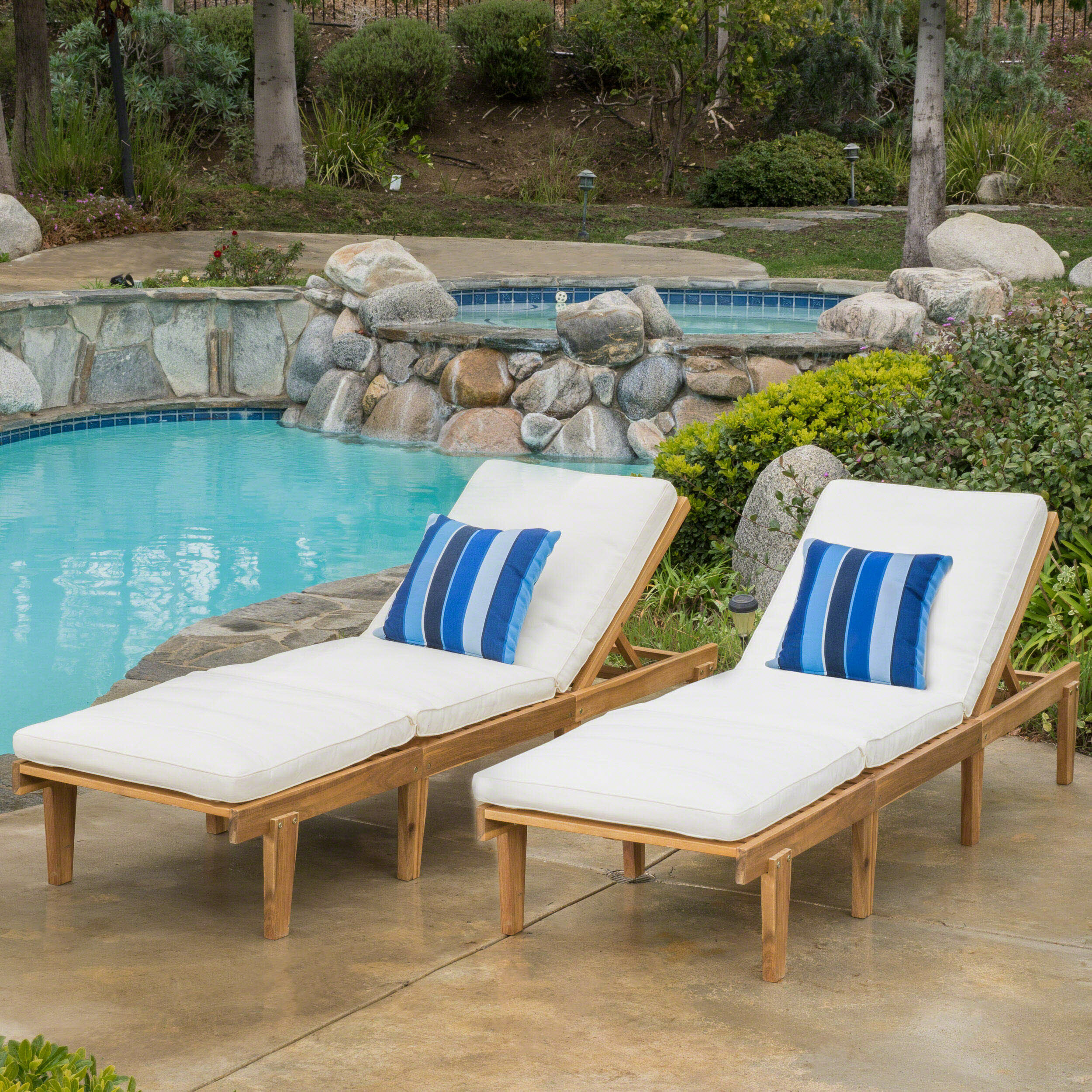 Pool Ledge Lounger Chairs Wayfair