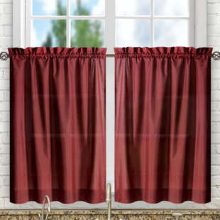 Purple Valances Kitchen Curtains You Ll Love Wayfair Save To Idea Board