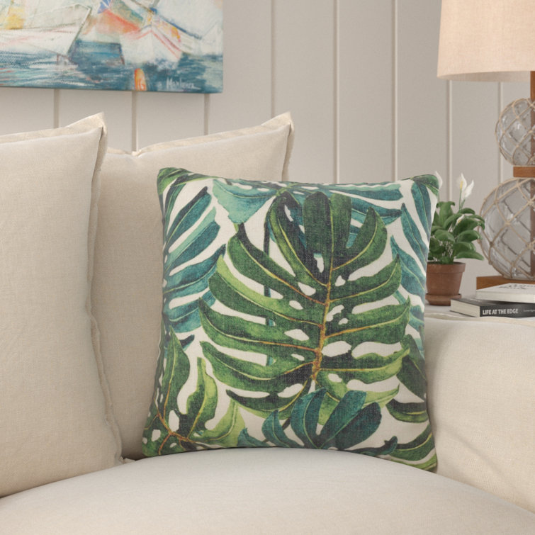 banana leaf pillows