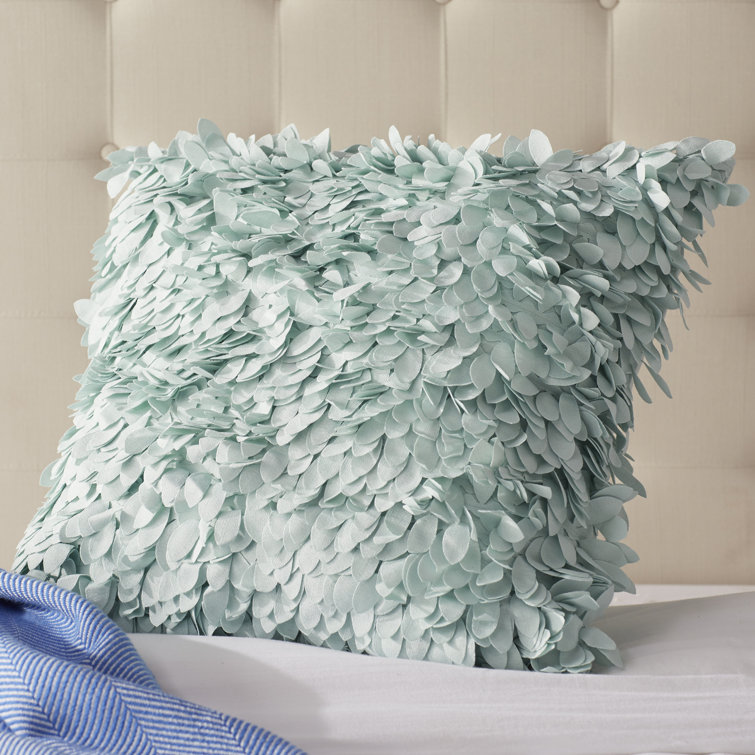 ruffle throw pillow