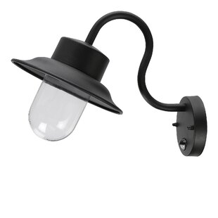 Keya 1-Light Outdoor Wall Lantern With Motion Sensor Image