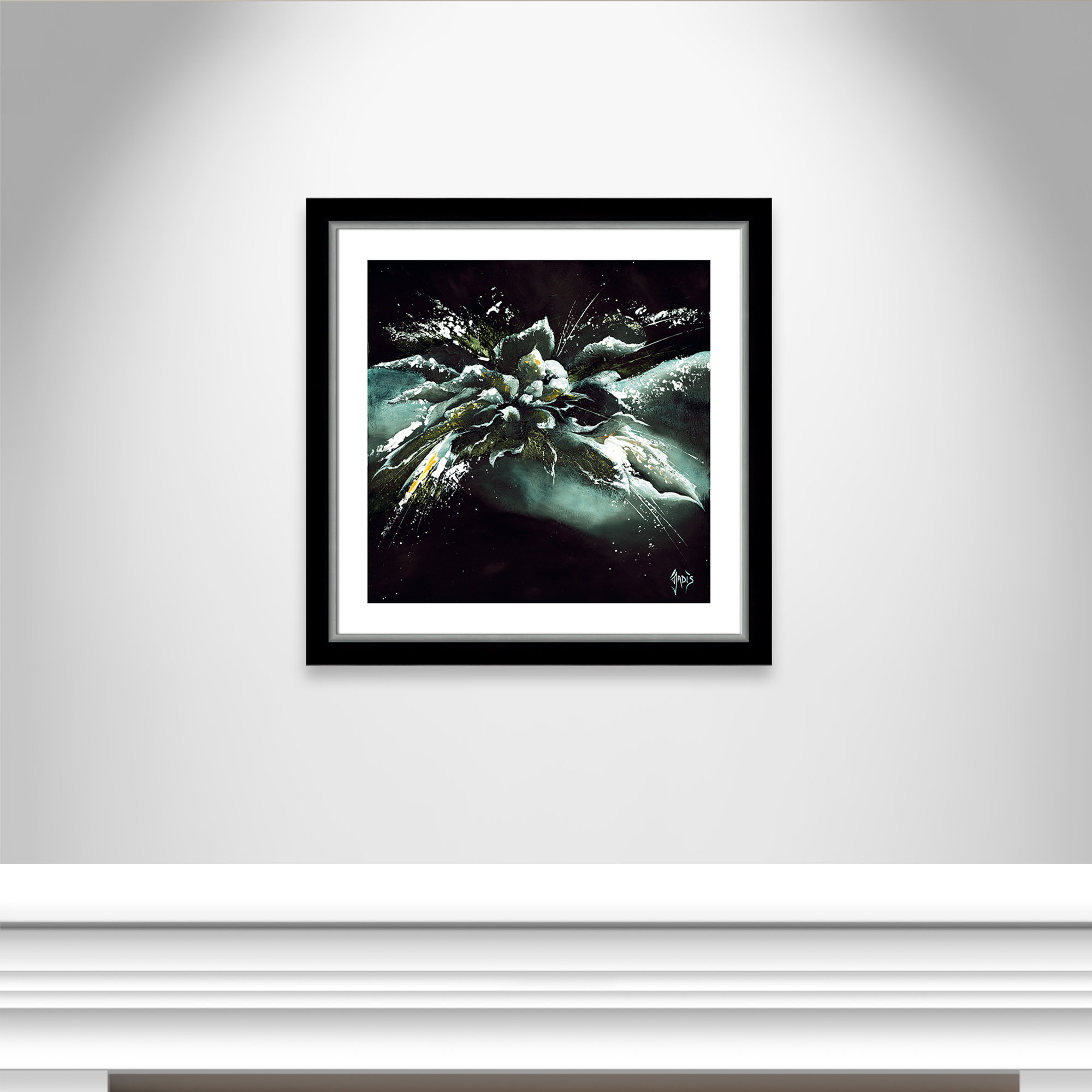 Ebern Designs Jade Extract II Picture Frame Print Wayfair