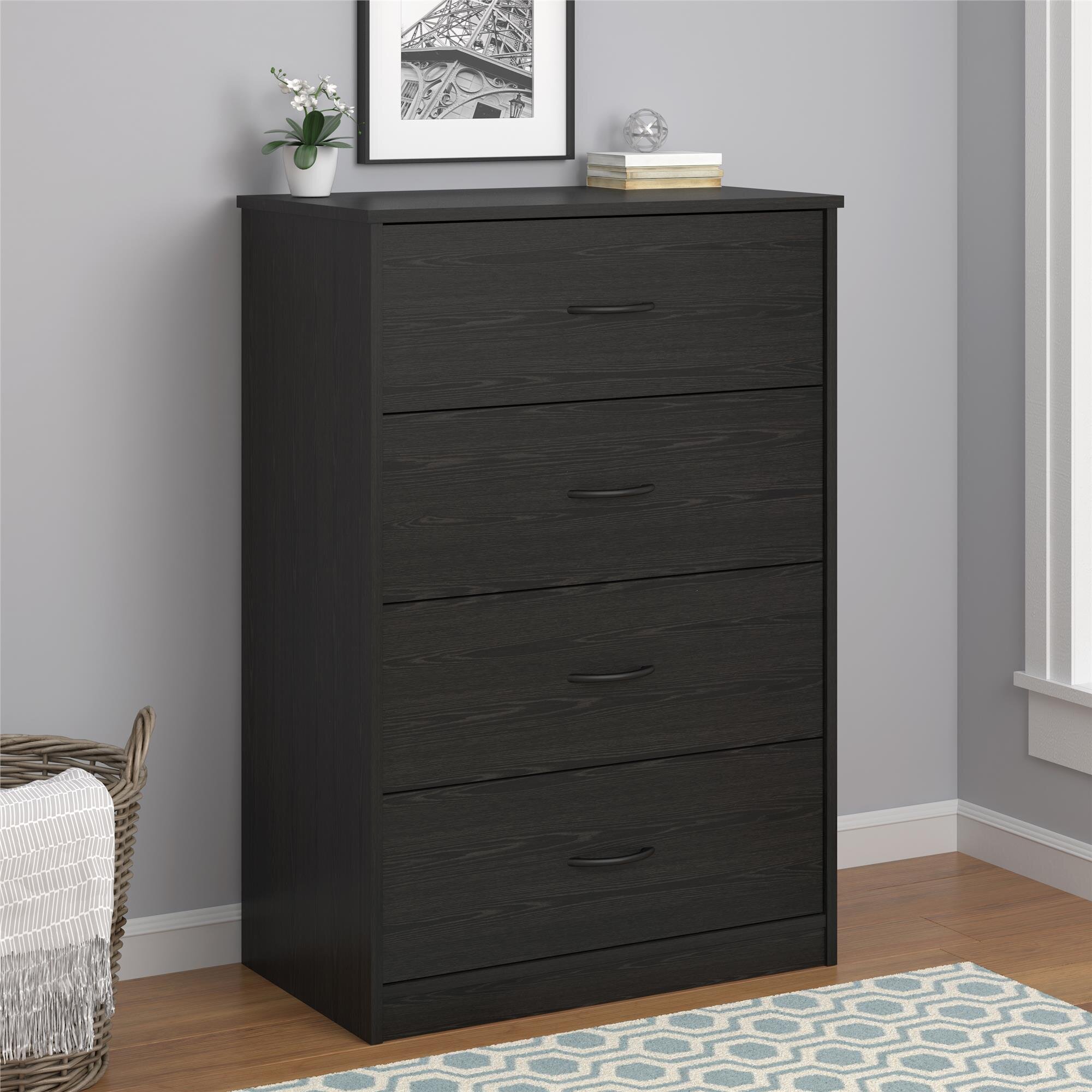 Black Tall Dressers Chests Free Shipping Over 35 Wayfair