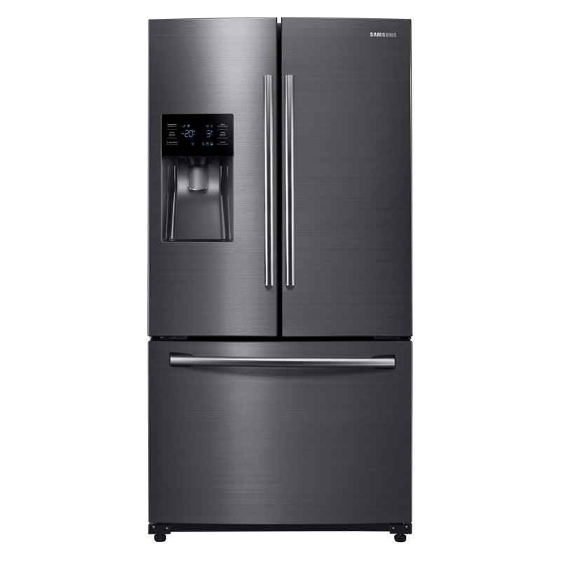 Samsung 36 French Door 24 6 Cu Ft Refrigerator With External Water And Ice Dispenser Reviews Wayfair
