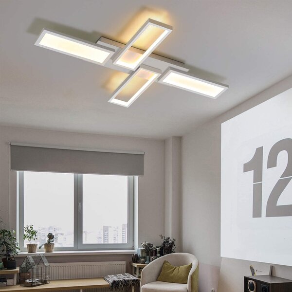 LED Design Decken Lampen Fernbedienung edle Flur Wohn Schlaf Zimmer Raum Leuchte 