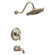 Moen Weymouth M-CORE Dusch-Armatur In Matt Schwarz – 1-Handle Trim Kit, Ventil Separat Erforderlich, Mit Druckausgleich