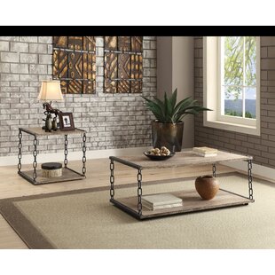 Rogan 2 Piece Coffee Table Set by 17 Stories