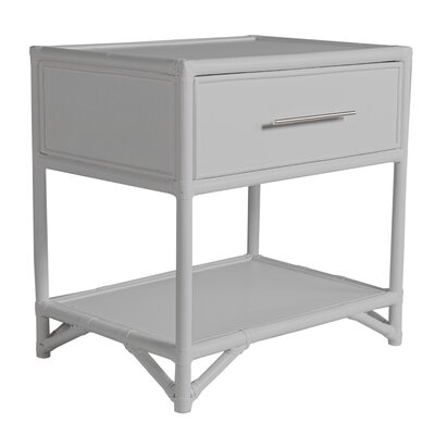 David Francis Furnitureolivia Collection 1 Drawer Nightstand David Francis Furniture Color Light Gray Dailymail