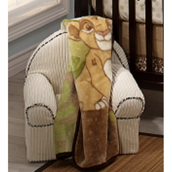 disney baby lion king plush blanket