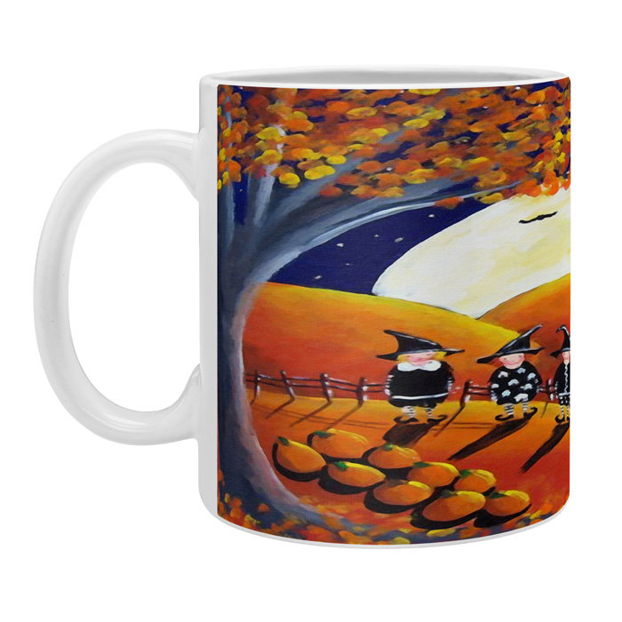 East Urban Home Renie Britenbucher Six Little Witches Ceramic Coffee Mug Wayfair Very quiet, nice menu, good coffee and elegant service. wayfair