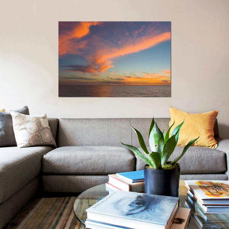East Urban Home Atlantic Ocean At Sunset Venice Sarasota County Florida Usa Graphic Art Print On Canvas Wayfair
