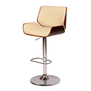 Go to store & view more images Corrigan Studio Gulfport-Biloxi Height Adjustable Swivel Bar Stool