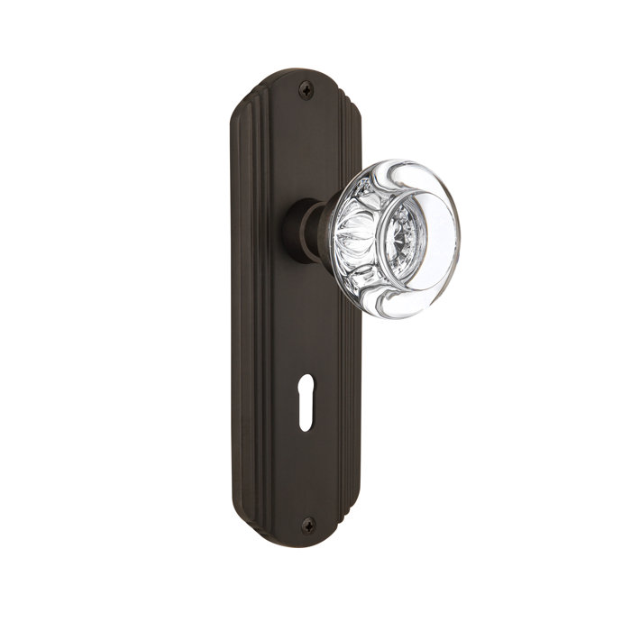 Nostalgic Warehouse Mission Plate With Keyhole Double Dummy
