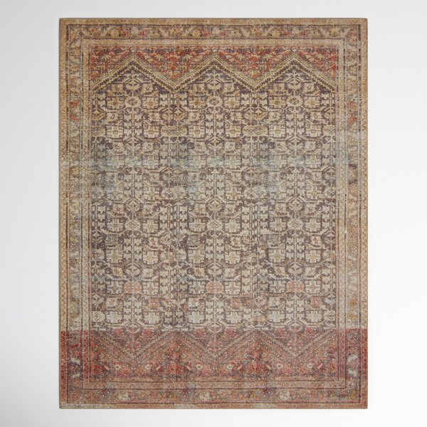 Oxford Collection Style 09 Teal Grey Abstract Area Rug 