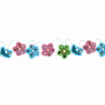Amscan Summer Luau Hibiscus Print10 Light Led String Lighting Wayfair