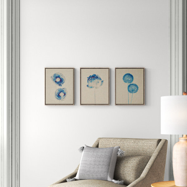 Framed Blue Botanical Prints Joss Main