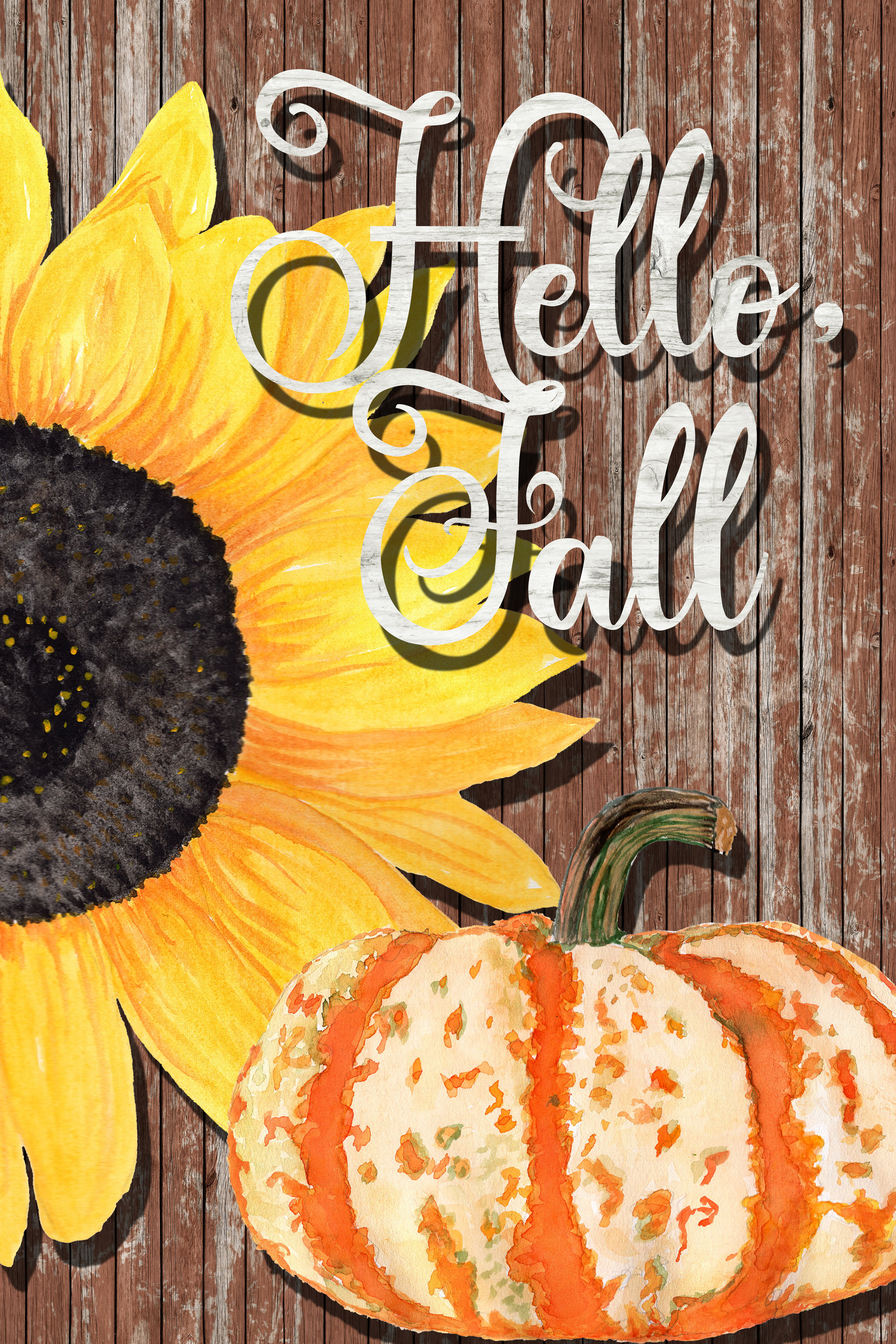 Flags Galore Decor And More Hello Fall 2 Sided Polyester 18 X 12 In Garden Flag Wayfair
