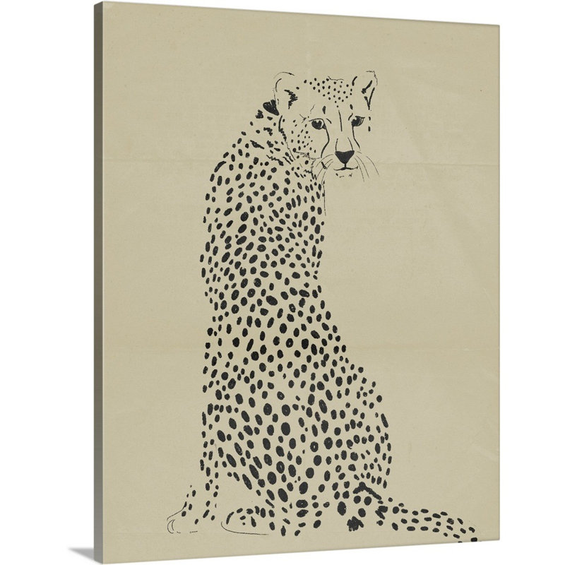 Novogratz Cheetah I Kids Wall Decor Wayfair