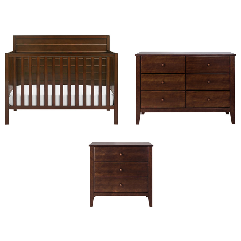 Carter S Morgan Convertible Standard 3 Piece Nursery Furniture Set