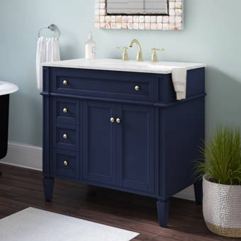 Darby Home Co Riccardo 36 Single Bathroom Vanity Set Reviews Wayfair