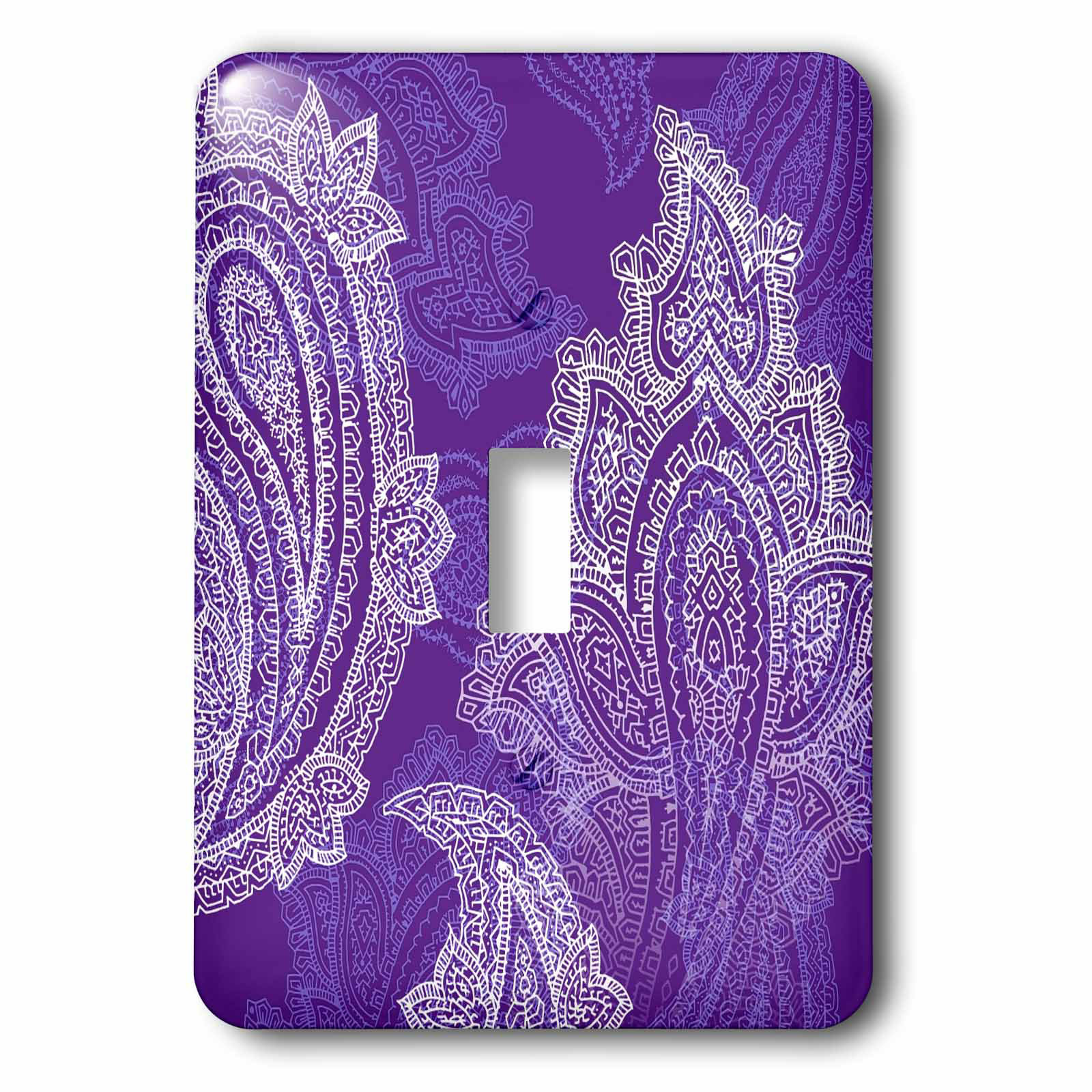 3drose Paisley Design 1 Gang Toggle Light Switch Wall Plate Wayfair