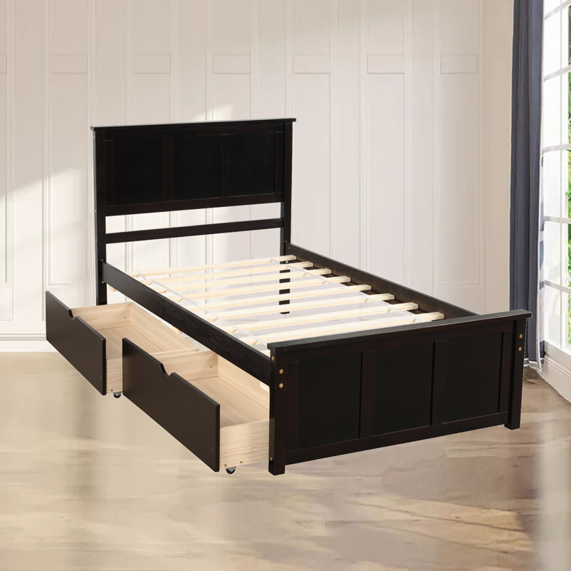 Red Barrel Studio Atlante Twin Storage Platform Bed Wayfair