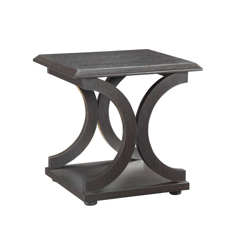 Wrought Studio Sherley C Shaped End Table Wayfair