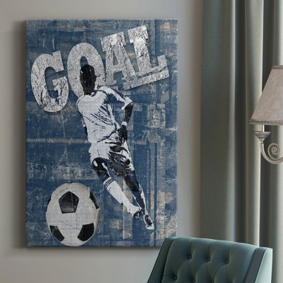 Goal Scorer - Wrapped Canvas Print 32”x48 “