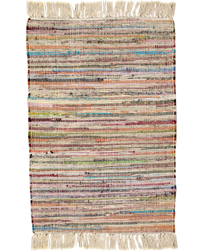Clm Ay Hand Woven Cotton Pink Brown Blue Area Rug Reviews Ay Hand Woven Cotton Pink Brown Blue Area Rug