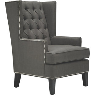 Aguilera Wingback Chair by Alcott Hill Cheap
