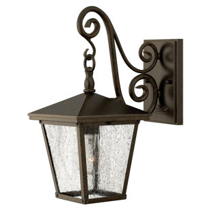 Go to store & view more images Trellis 1 Light Outdoor Wall Lantern by Hinkley Lighting