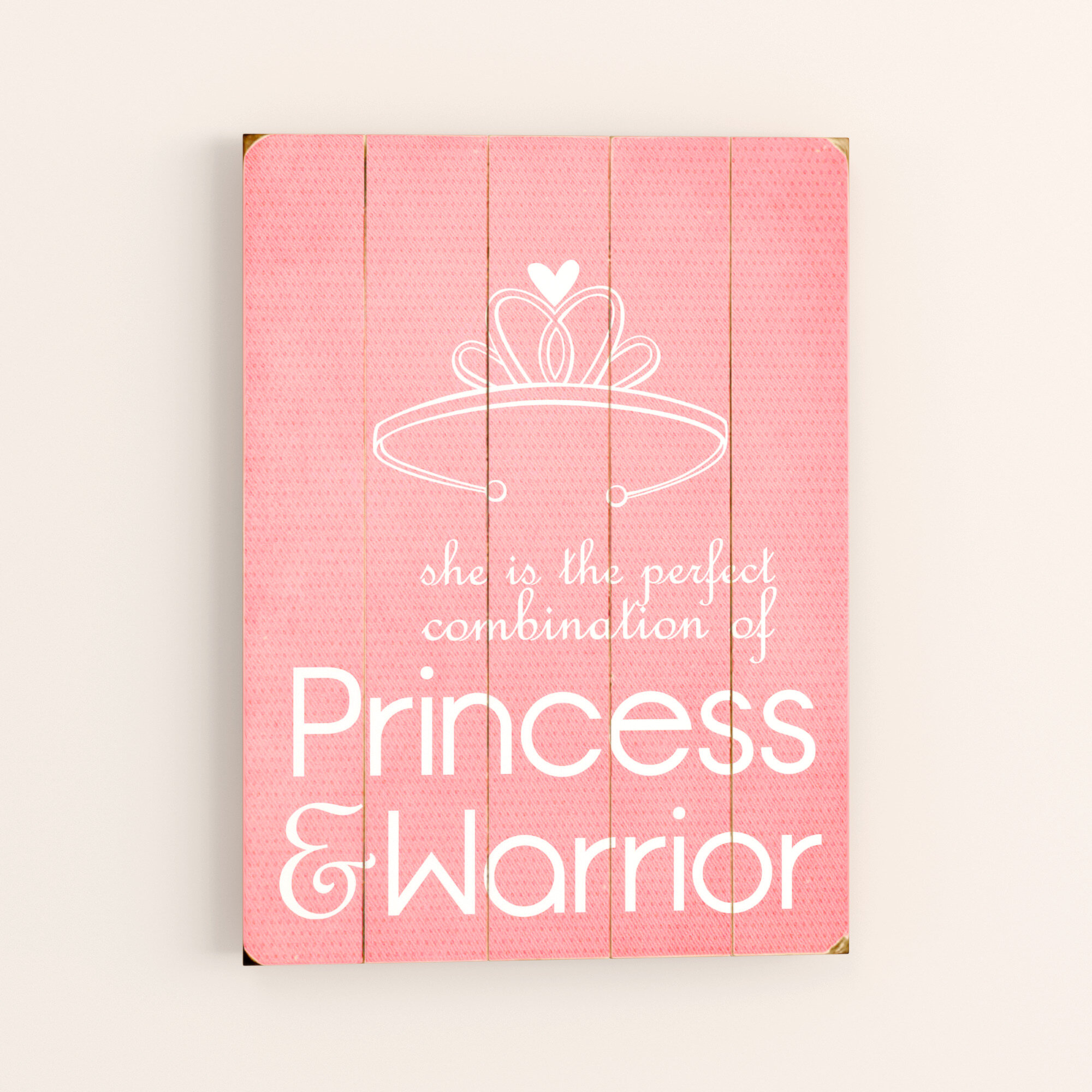 Viv Rae Princess And Warrior Canvas Art Reviews Wayfair