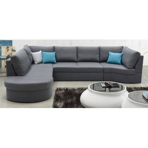 Ecksofa Limone mit Bettfunktion von Home Loft Co..