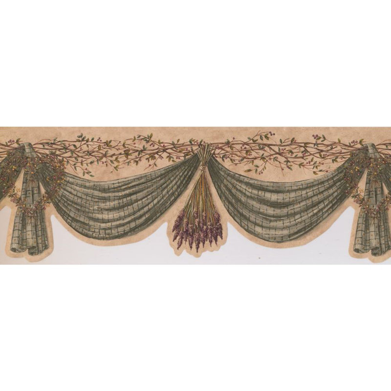 August Grove Martindale Garden 15 L X 8 W Wallpaper Border Wayfair