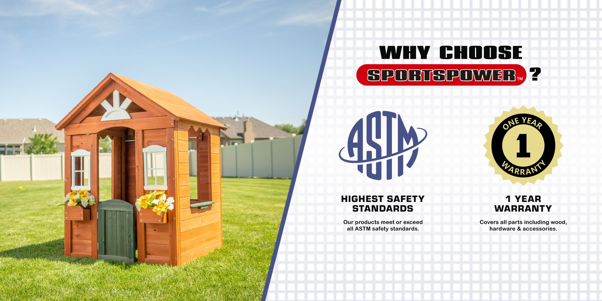 outdoor playhouse accessories