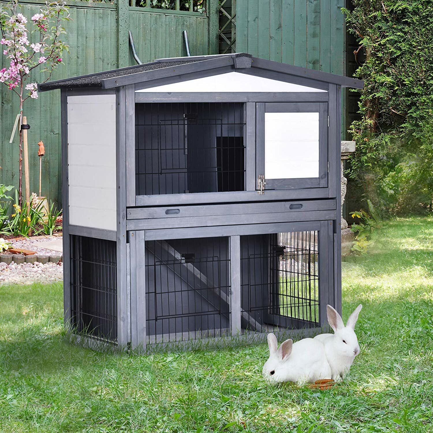 Framebow rabbit outlet hutch