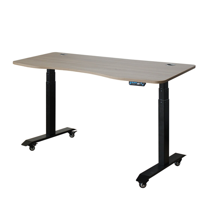 Why Standing Desks Should Be In Every >> Symple Stuff Letcher Electric Standing Desk Converter Wayfair Why Standing Desks Should Be In Every >> Symple Stuff Letcher Electric Standing Desk Converter Wayfair